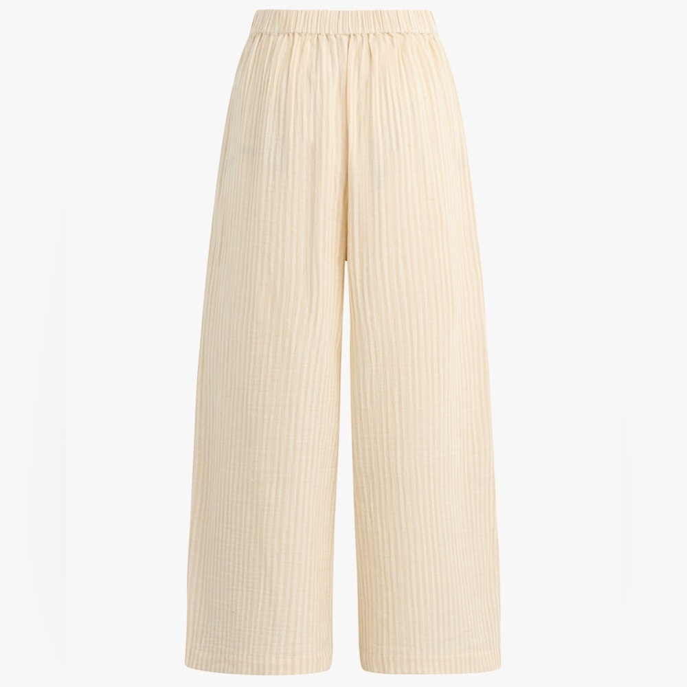 FAVORITE DAUGHTER Matching Set Ex Boyfriend Shirt & The Beach Walk Pant Size L - Picture 8 of 16